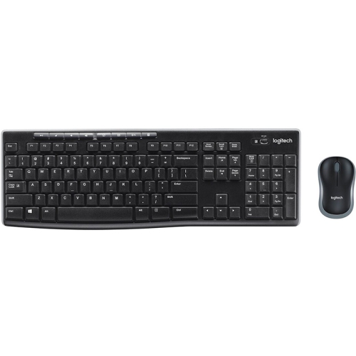 Tastiera + Mouse LOGITECH RETAIL - MK270, Wireless, Nera