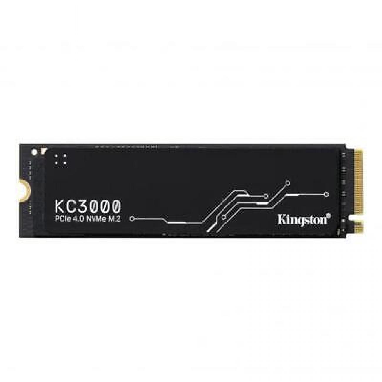 KINGSTON SSD INTERNO KC3000 4TB M.2 2280 PCIE 4.0 R/W 7000/7000 MB/S