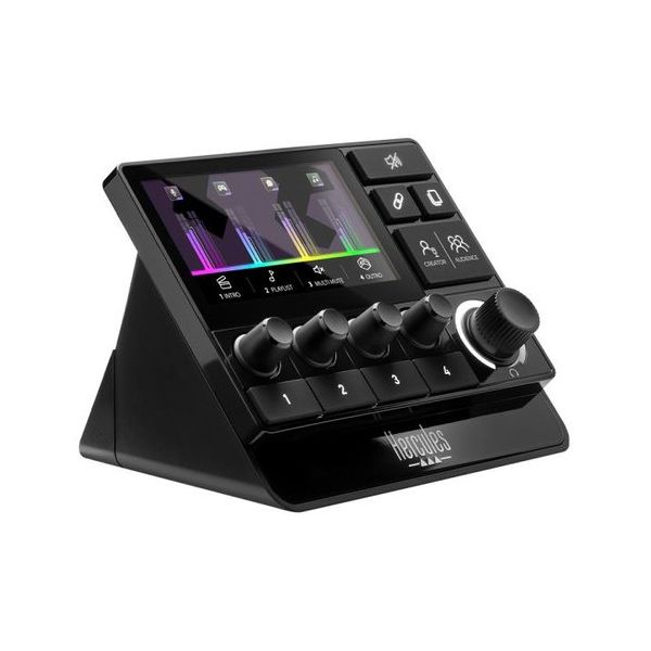 Hercules Stream 200 XLR Controller Audio 9 pulsanti Nero Hercules