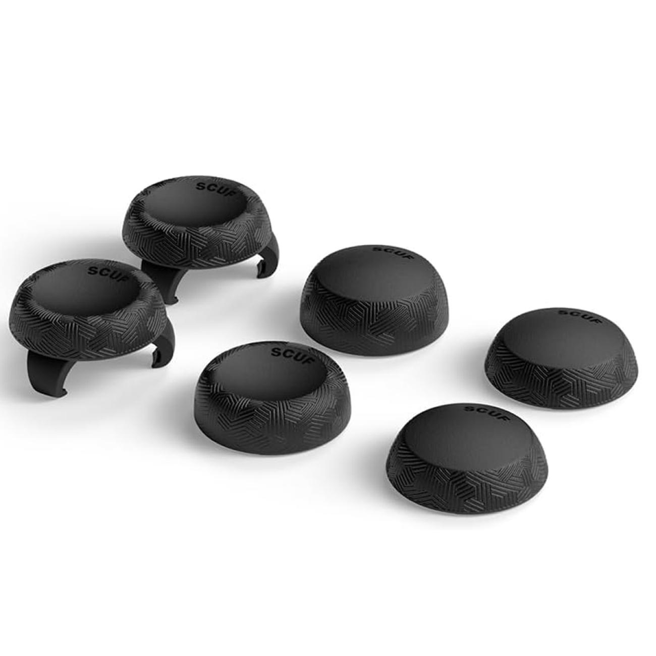 SCUF Thumbsticks Grip (Tactic) Universali, Pack da 6 Pezzi - Nero