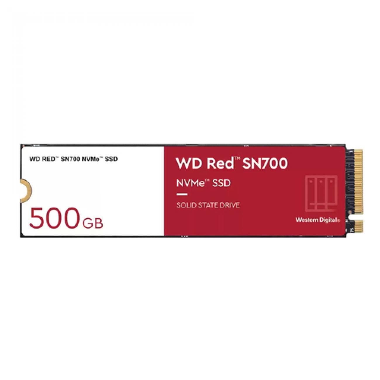 WESTERN DIGITAL SSD INTERNO RED SN700 500GB M.2 2280 PCIE 3.0 X4 NVME WESTERN DIGITAL