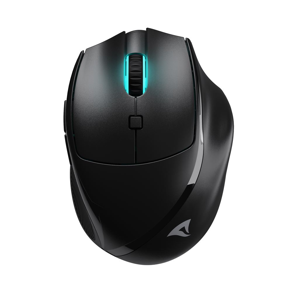 SHARKOON MOUSE WIRELESS OFFICEPAL, ERGONOMICO, NERO