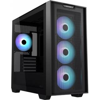 Asus A21 Plus TG ARGB Black Mini Tower No-Power Vetro Temperato minITX/mATX