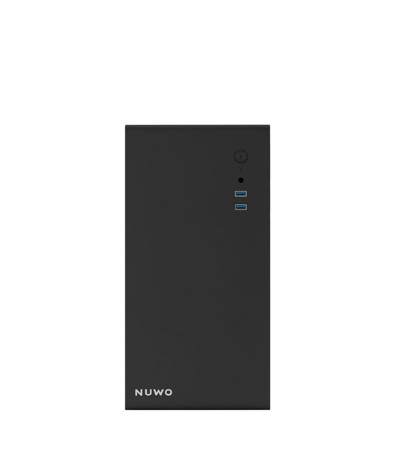 NUWO CASE OFFICE M-ATX EGUERA A101 0.60MM SPCC USB3.0 80MM FRONT METAL SIDE METAL NERO