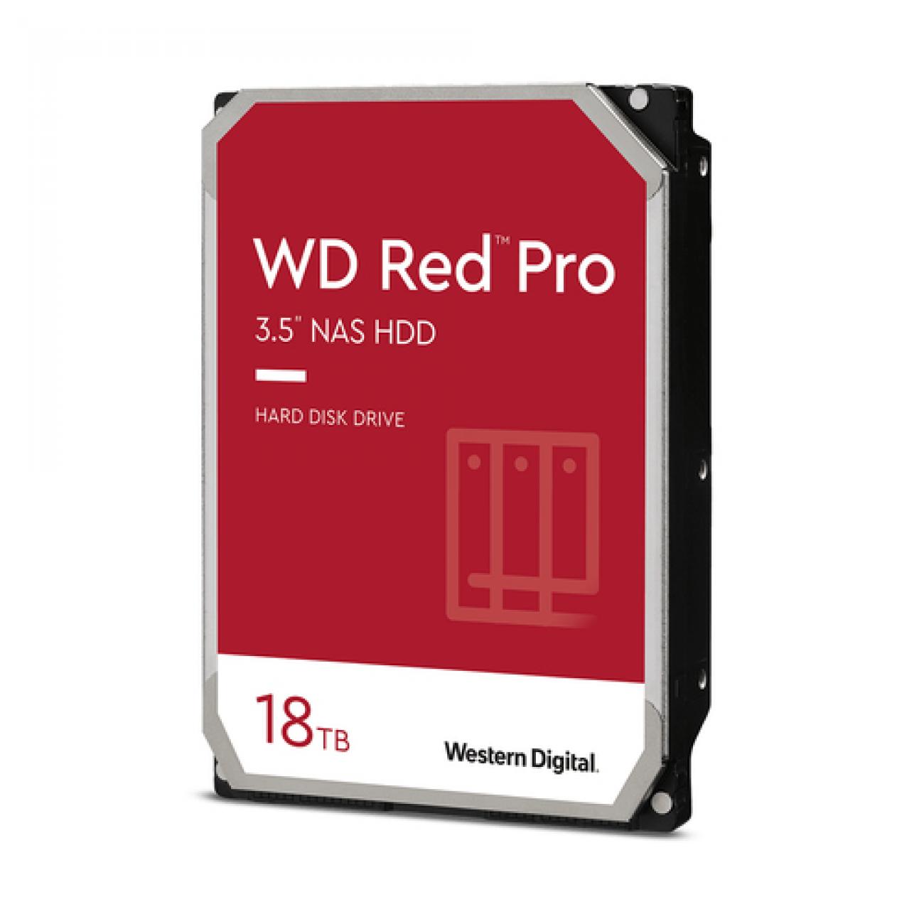 WESTERN DIGITAL HDD RED PRO 18TB 3.5 SATA 6GB/S 7200 RPM