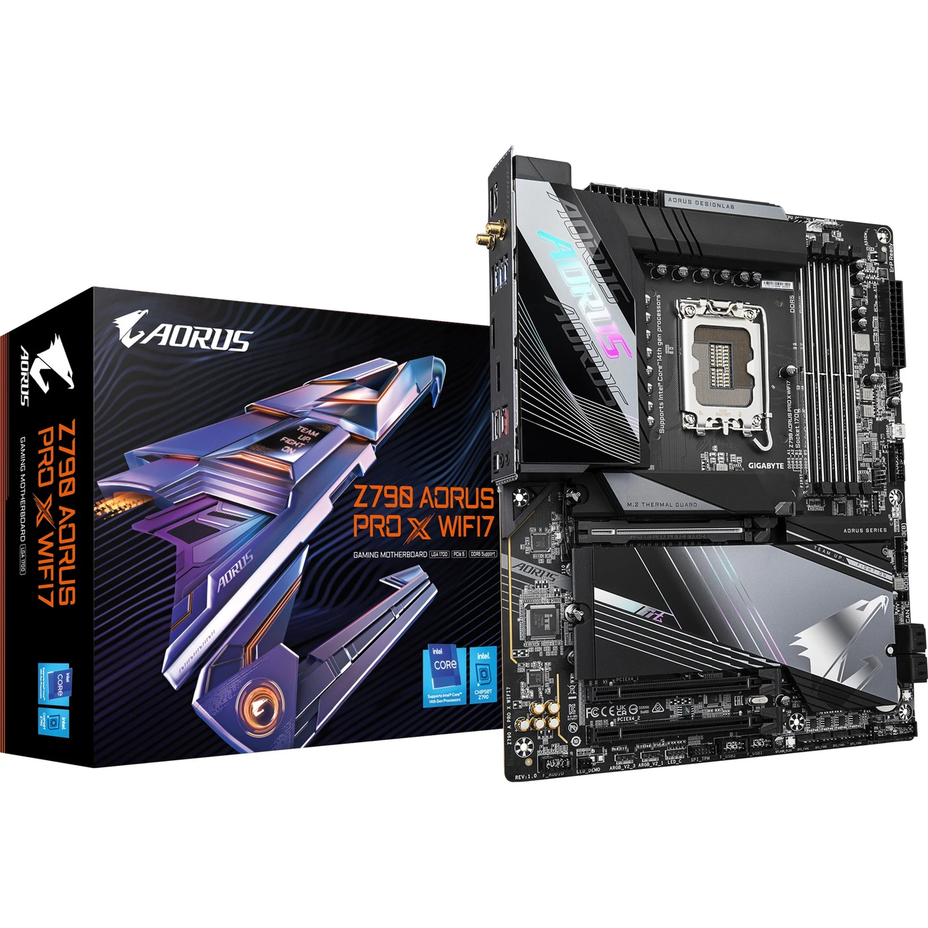 Gigabyte Z790 AORUS PRO X WIFI7 Intel Z790 Express LGA 1700 ATX