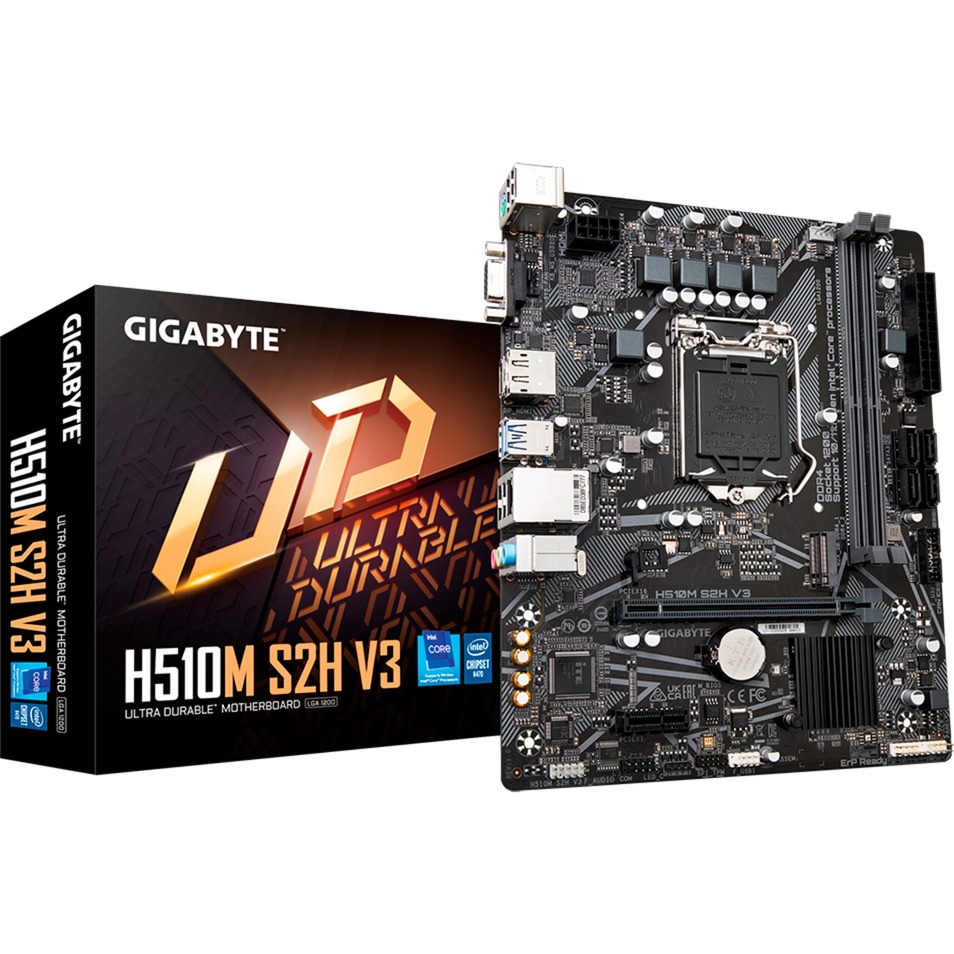 Gigabyte H510M S2H V3 (rev. 1.0) Intel H470 Express LGA 1200 micro ATX Gigabyte