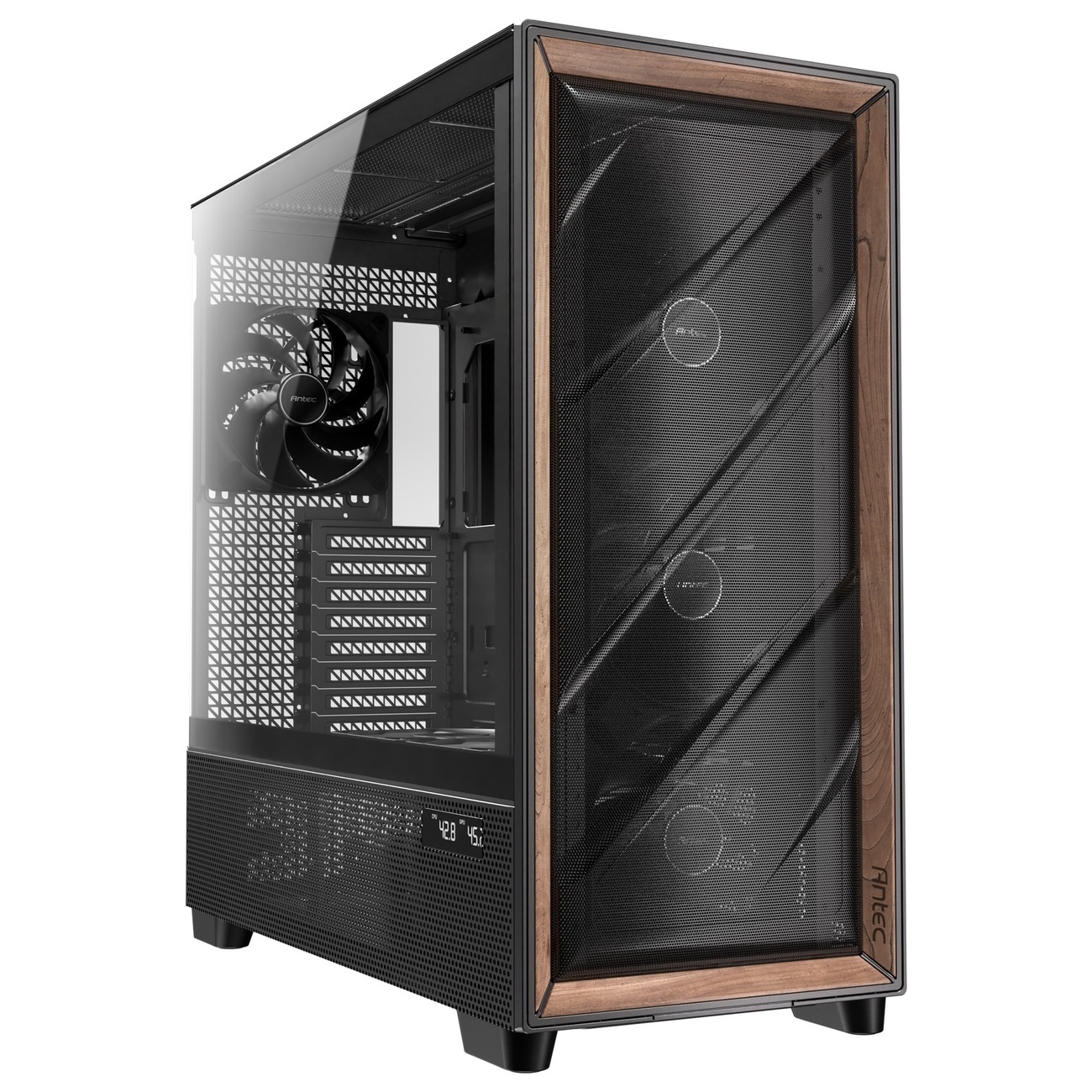 Antec Flux PRO Full Tower Vetro Temperato No-Power Mini-ITX/mATX/ATX/E-ATX