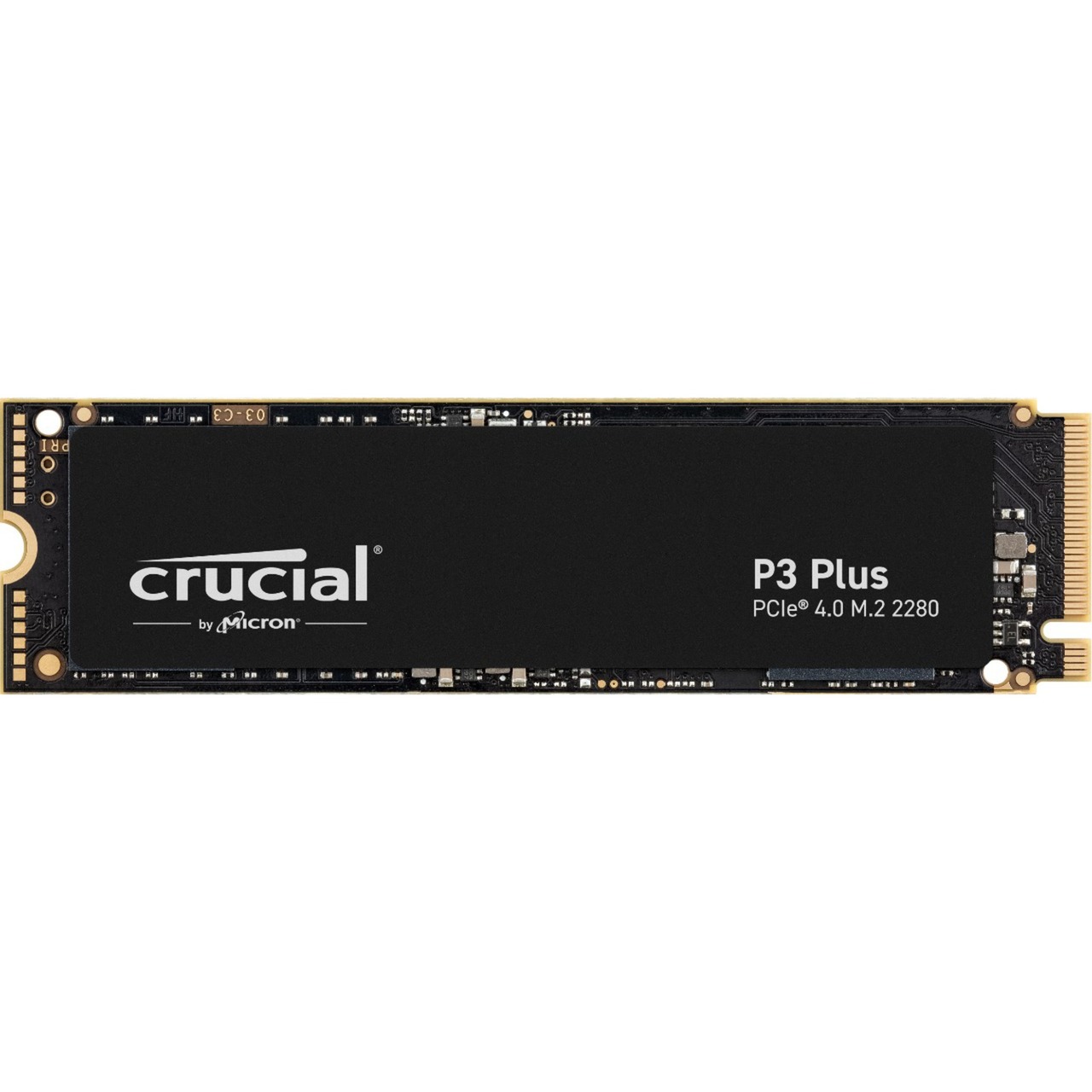 CRUCIAL SSD INTERNO 1TB P3 PLUS M.2 Nvme Gen.4 Read/Write 5000/3600 Mb/s