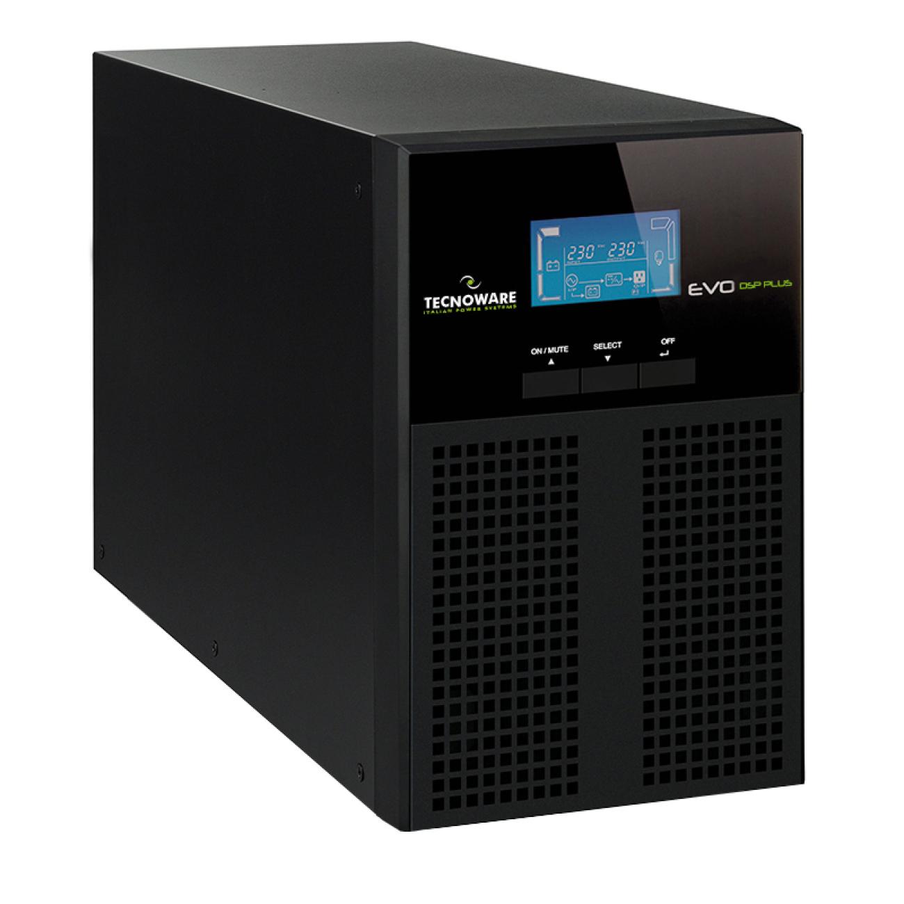 TECNOWARE UPS EVO DSP PLUS 1.200 ON LINE IN VERSIONE DESK