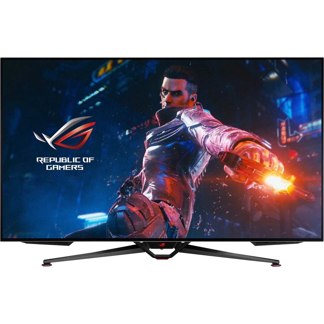 ASUS MONITOR 48 LED OLED 16:9 4K UHD 0,1MS 138HZ 450 CDM, ROG SWIFT OLED, DP/HDMI, MULTIMEDIALE