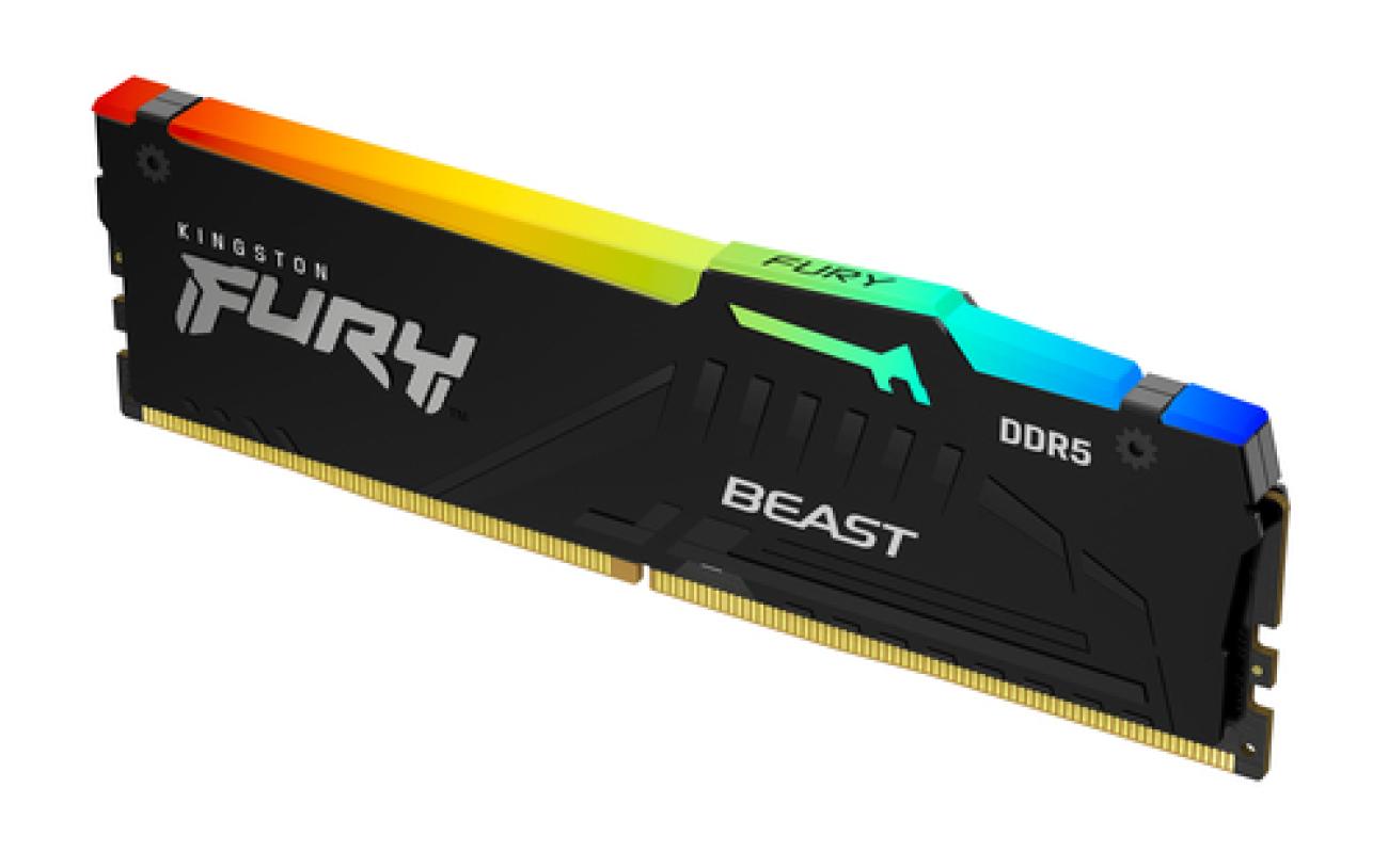 KINGSTON RAM FURY BEAST RGB XMP DIMMDDR5 16GB 6000MT/S CL30