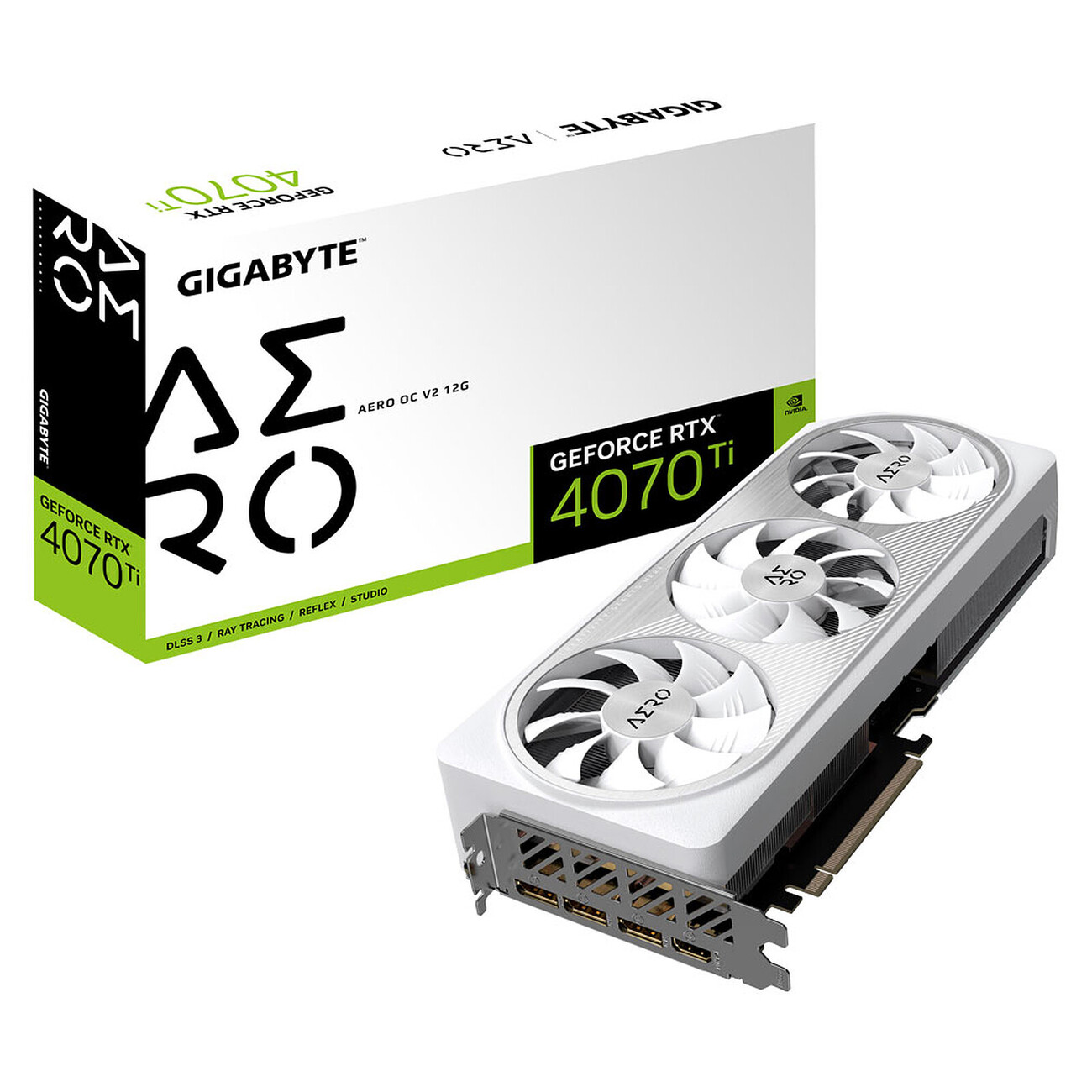 PRE-ORDINE! GIGABYTE GeForce RTX 5080 Aero OC SFF 16GB GDDR7 DLSS4 1*HDMI/3*DisplayPort PCi Ex...