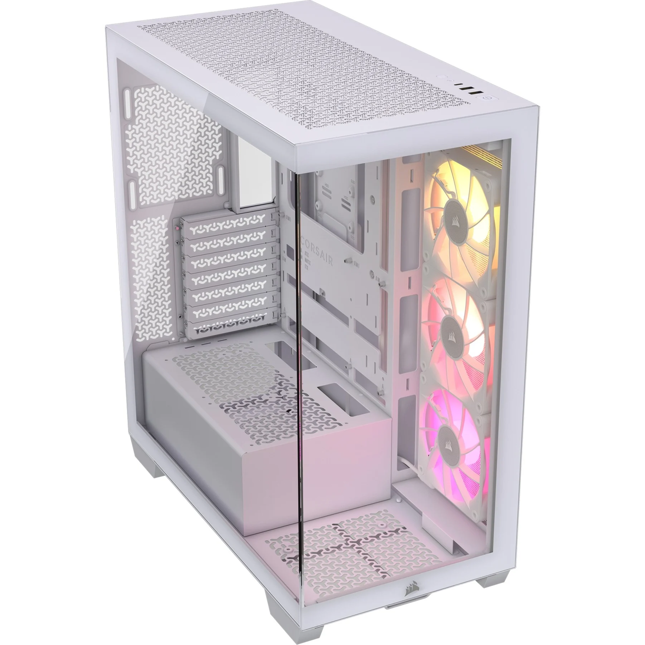 Corsair iCUE LINK 3500X RGB White Middle Tower Vetro Temperato No-Power minITX/mATX/ATX/E-ATX...