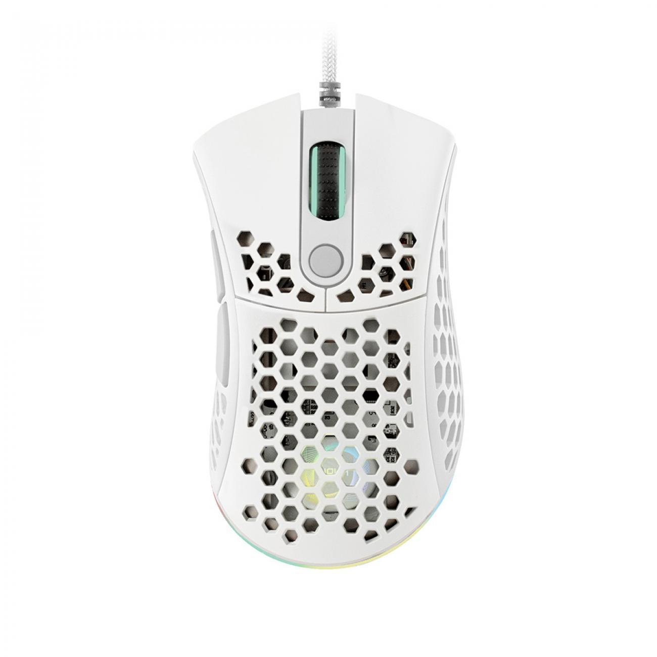 NOUA MOUSE GAMING MYST CAVO USB BIANCO ICON ILLUMINAZIONE NOUA