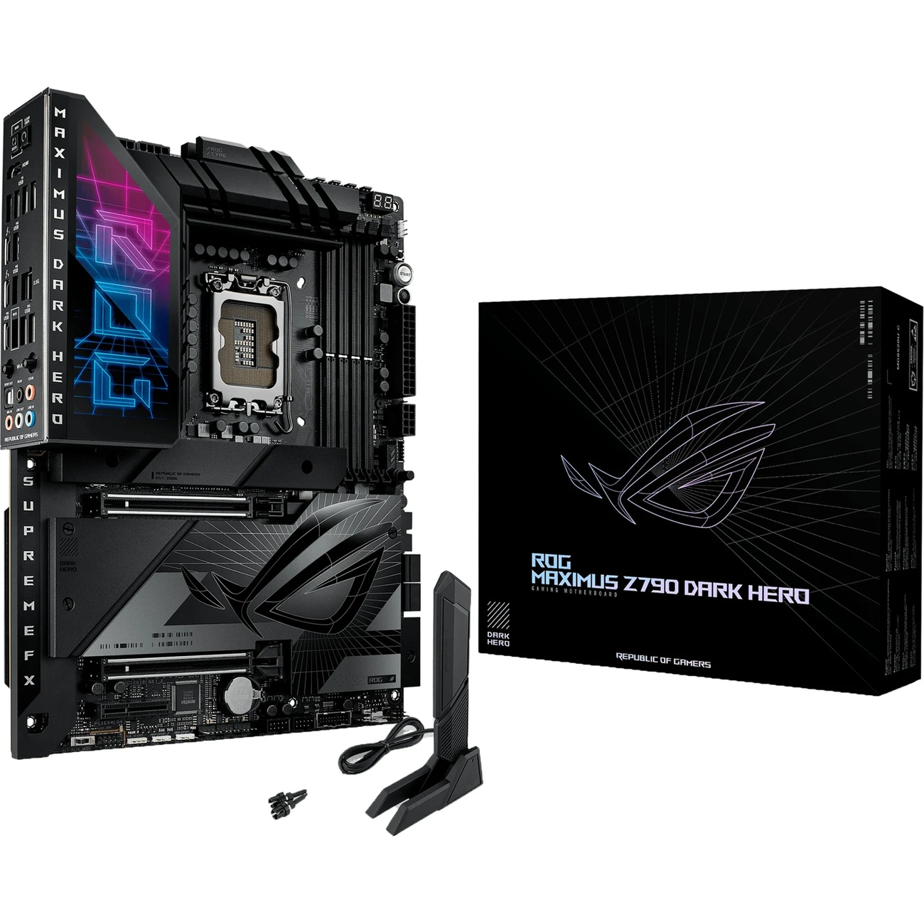 ASUS MB Z790, ROG MAXIMUS Z790 DARK HERO, LGA 1700, Z790 REFRESH, 90MB1F90-M0EAY0