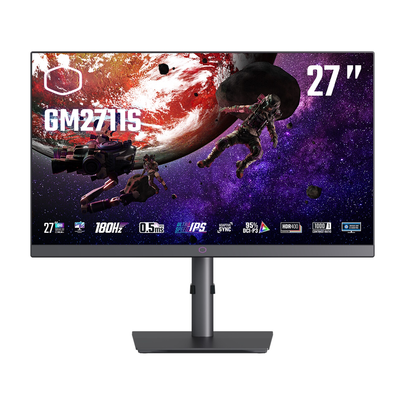 COOLER MASTER MONITOR 27 LED IPS 16:9 QHD 180HZ, GM2711S