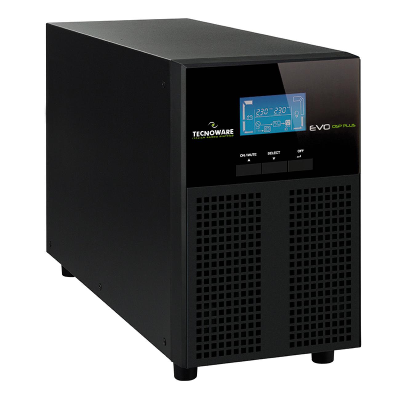 TECNOWARE UPS EVO DSP PLUS 2.400 ON LINE IN VERSIONE DESK