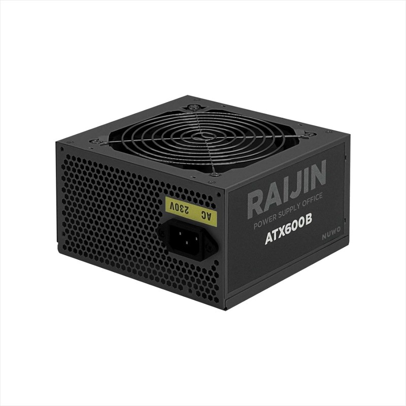 NUWO ALIMENTATORE RAIJIN 600W ATX-600B 300W 120MM FAN BULK