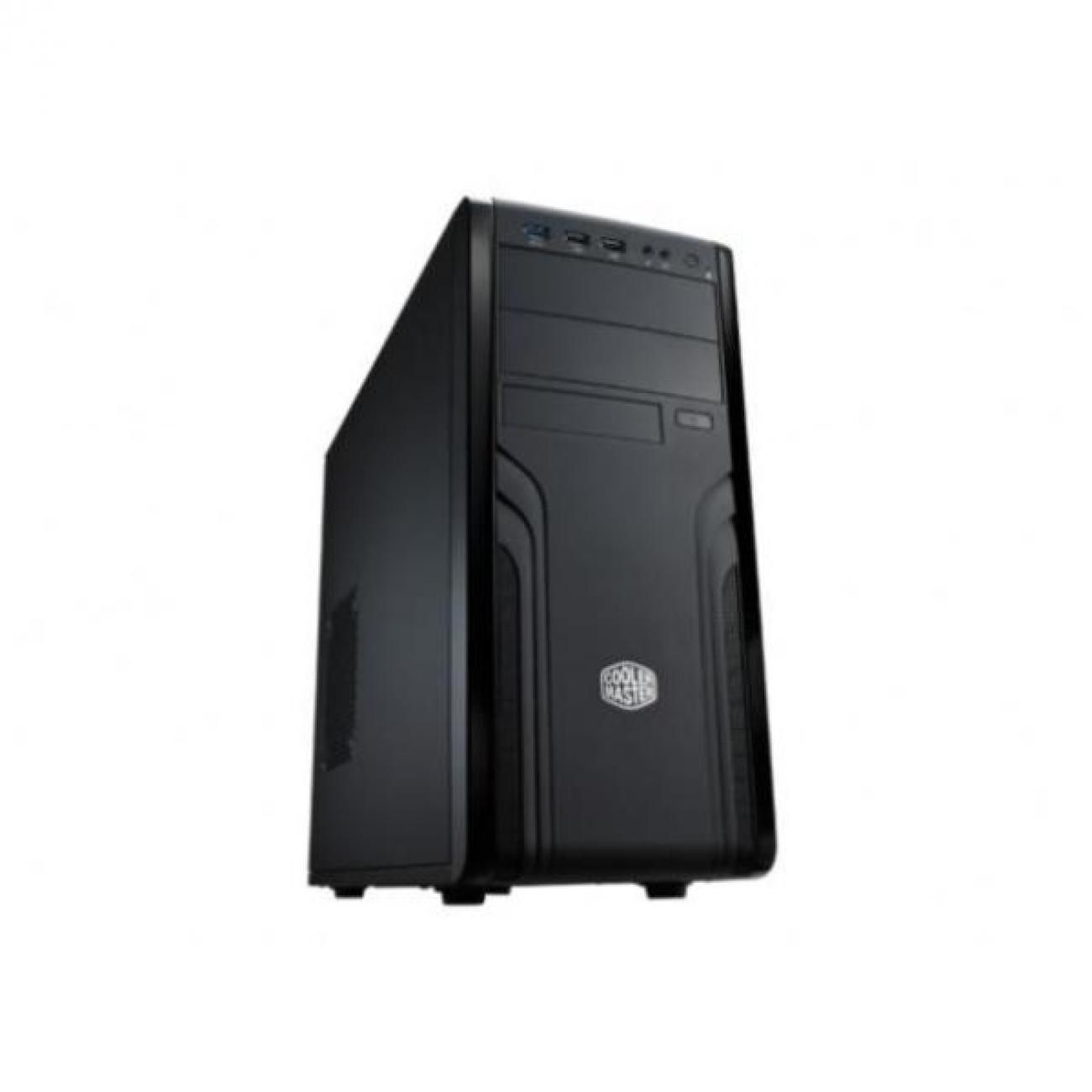 COOLER MASTER CASE FORCE 500, 1 X USB3 + 2 X USB2 + ONE 12 CM STANDARD FAN + 2XODD + 8XHDD