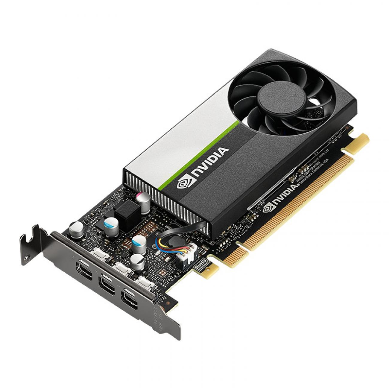 PNY VGA QUADRO T400 LOW PROFILE 4GB GDDR6, 3x mDPI, 3x mDP to DP adap, 1x ATX bracket PNY