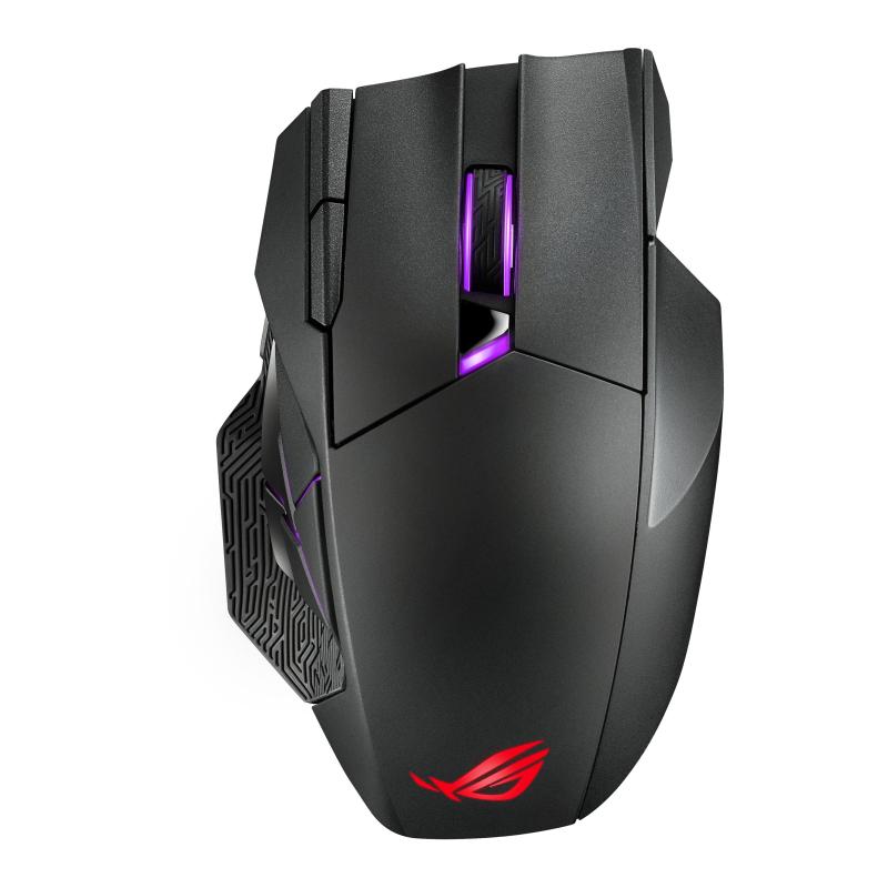 Asus ROG Spatha X RGB Mouse Ottico 12 Tasti 19000 DPI Wireless