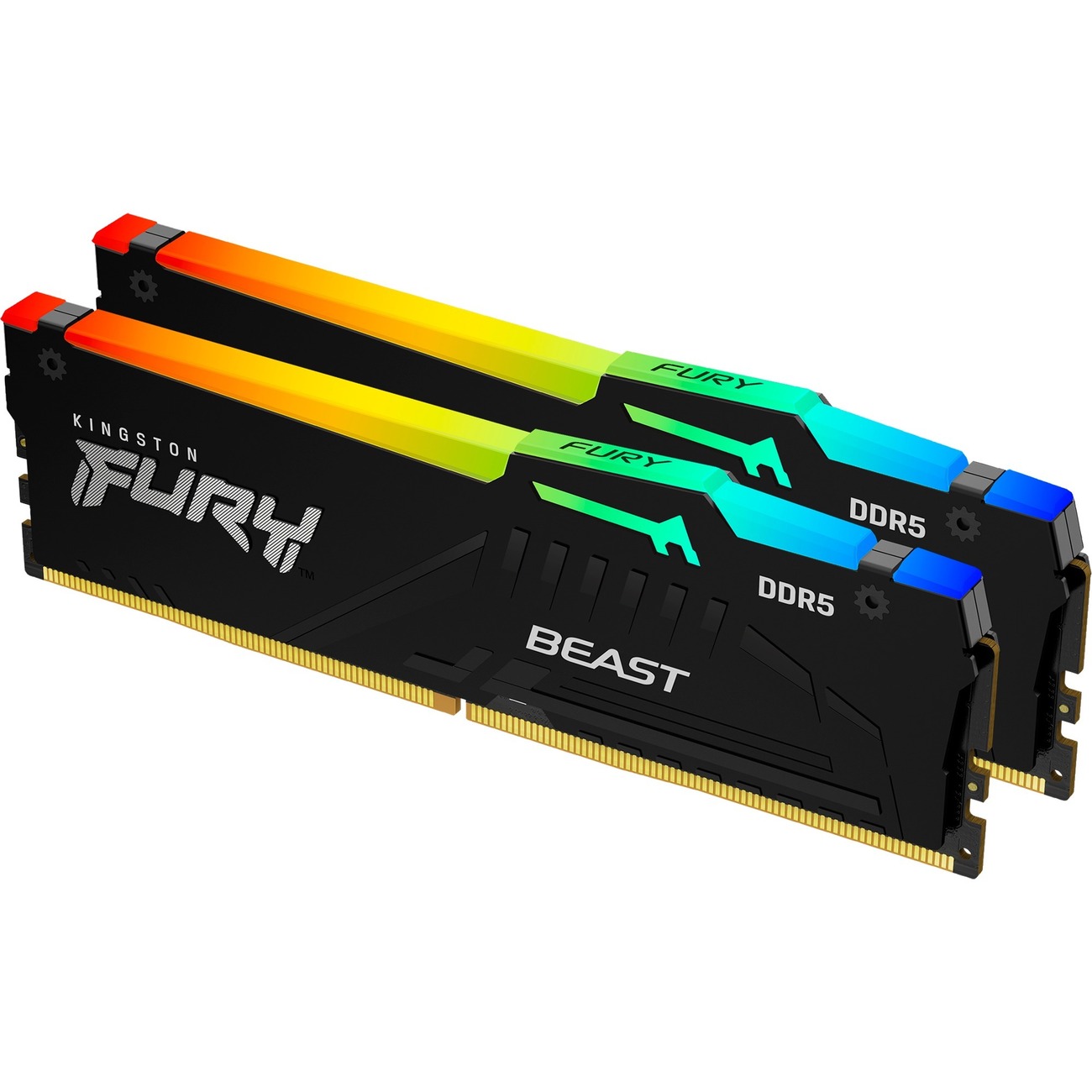 Kingston Fury Beast RGB 16GB Kit 2x8GB DDR5 6000MHz CL40