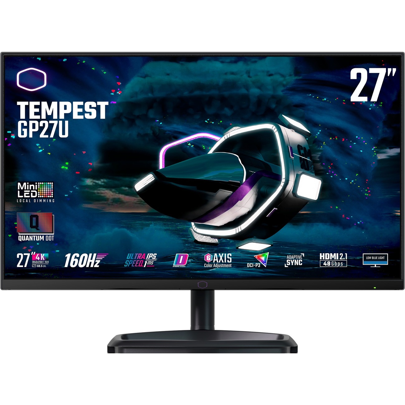 COOLER MASTER MONITOR 27 LED IPS 16:9 4K UHD 160HZ, GP27U