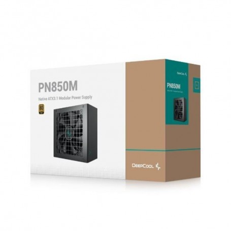 Alimentatore DeepCool PN850M – 850W, Modulare, ATX3.1 e PCIe 5.1, Certificazione 80 PLUS Gold