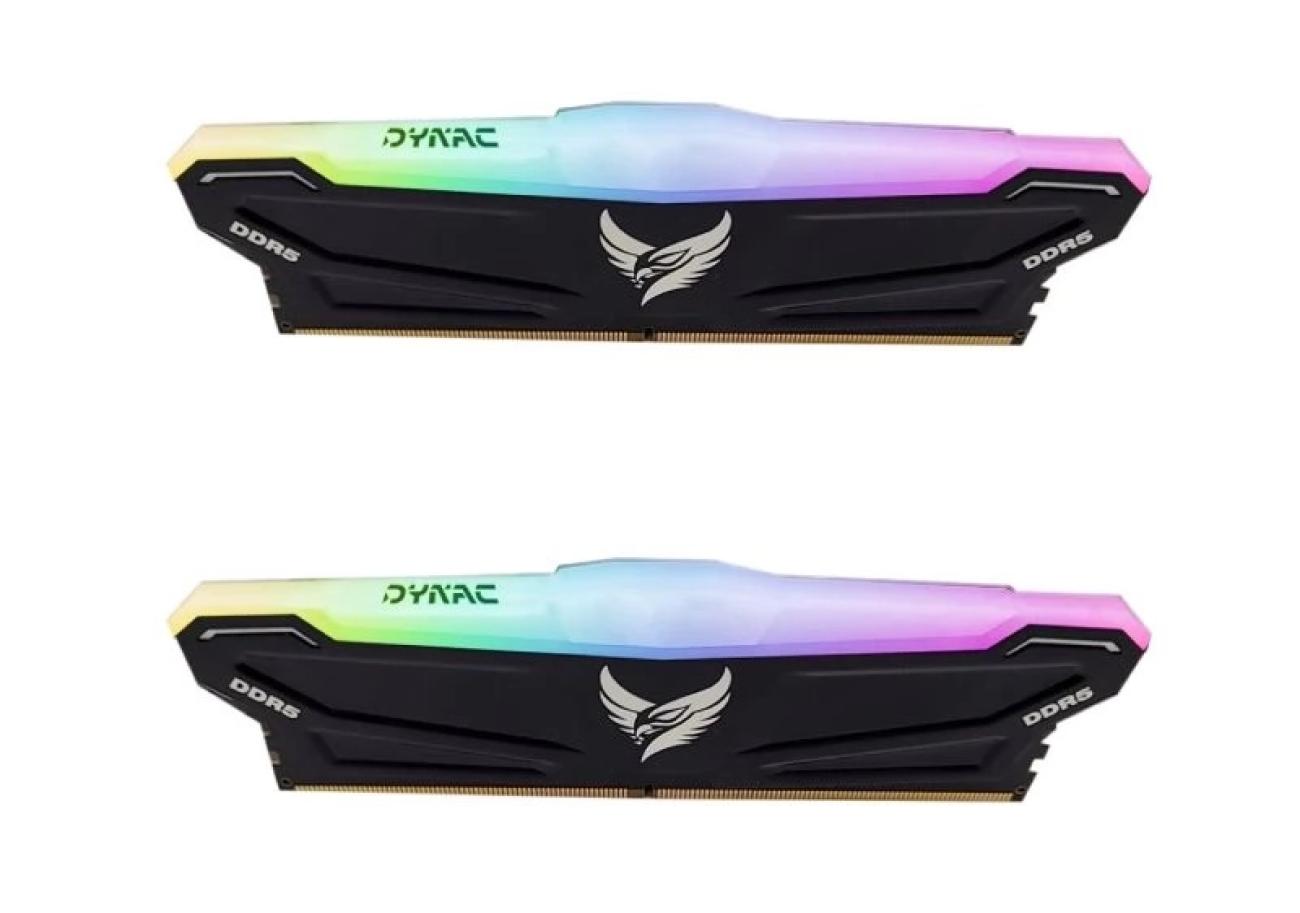 DYNAC RAM 32GB DDR5 6000MHZ KIT (2X16GB) WITCHCRAFT BLACK CL40 RGB