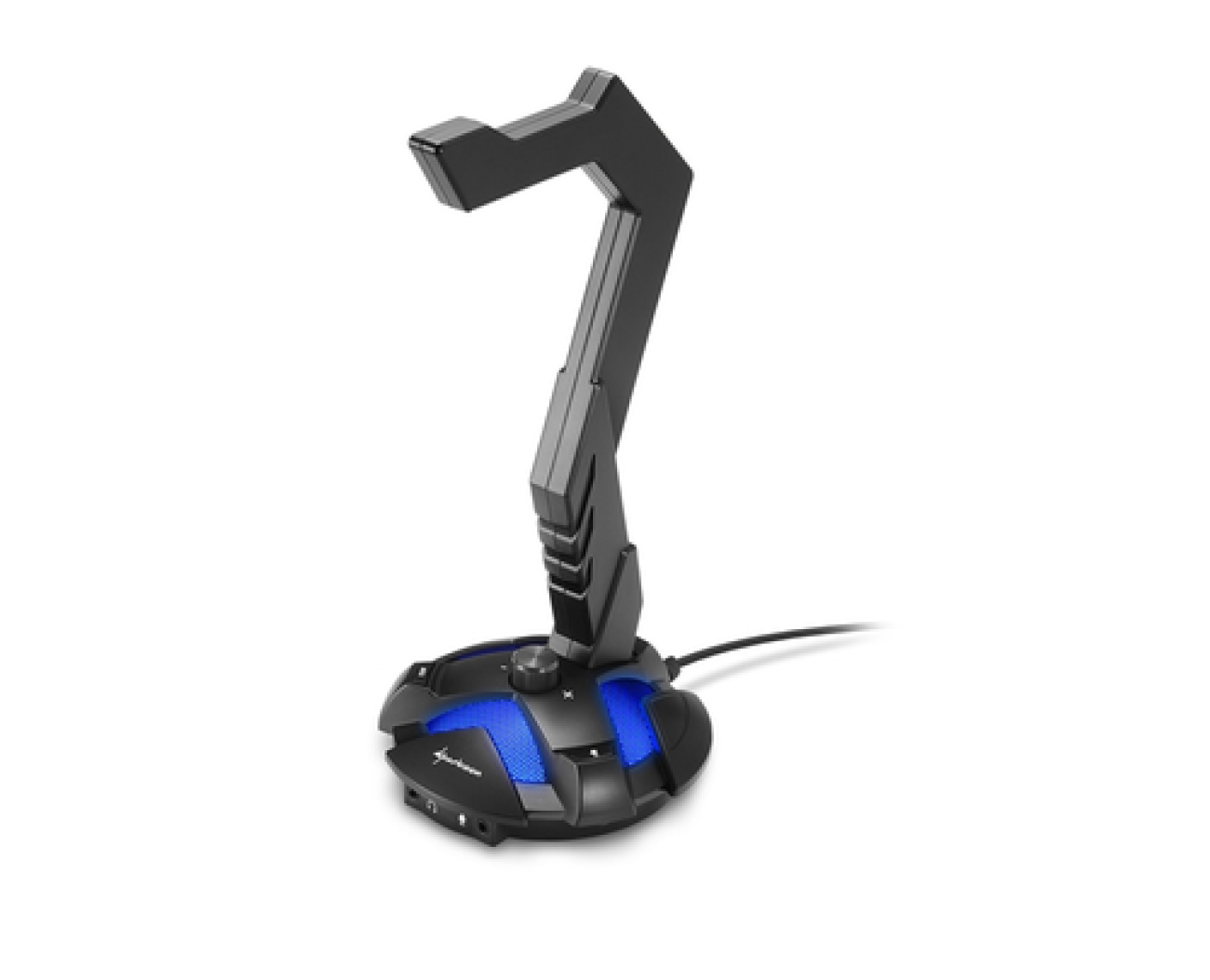 SHARKOON HEADSET STAND VIRTUAL 7.1,CON LED BLU, WINDOWS 7/8/10, MAC OS/X SOLO STEREO