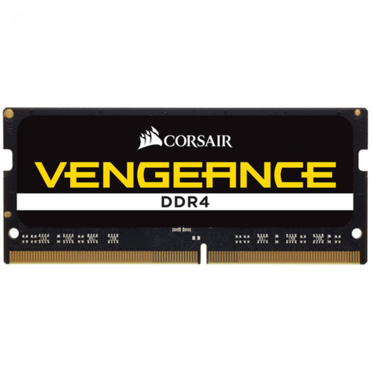 CORSAIR RAM VENGEANCE SODIMM 8GB 1X8GB DDR4 3200 PC4-25600 C22 1.2V CORSAIR