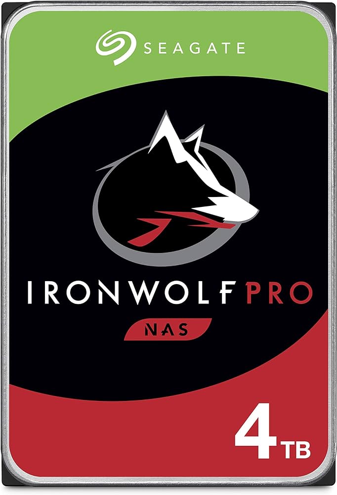 SEAGATE HDD IRONWOLF PRO 4TB 3.5 SATA 6GB/S 7200RPM SEAGATE