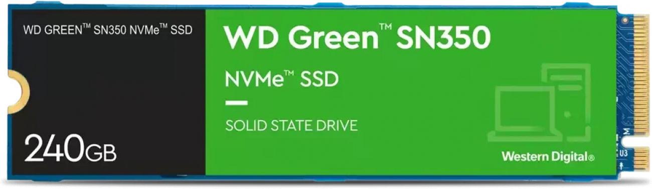 WESTERN DIGITAL SSD INTERNO GREEN SN350 240GB NVME M.2 2280 PCIE 3.0 WESTERN DIGITAL