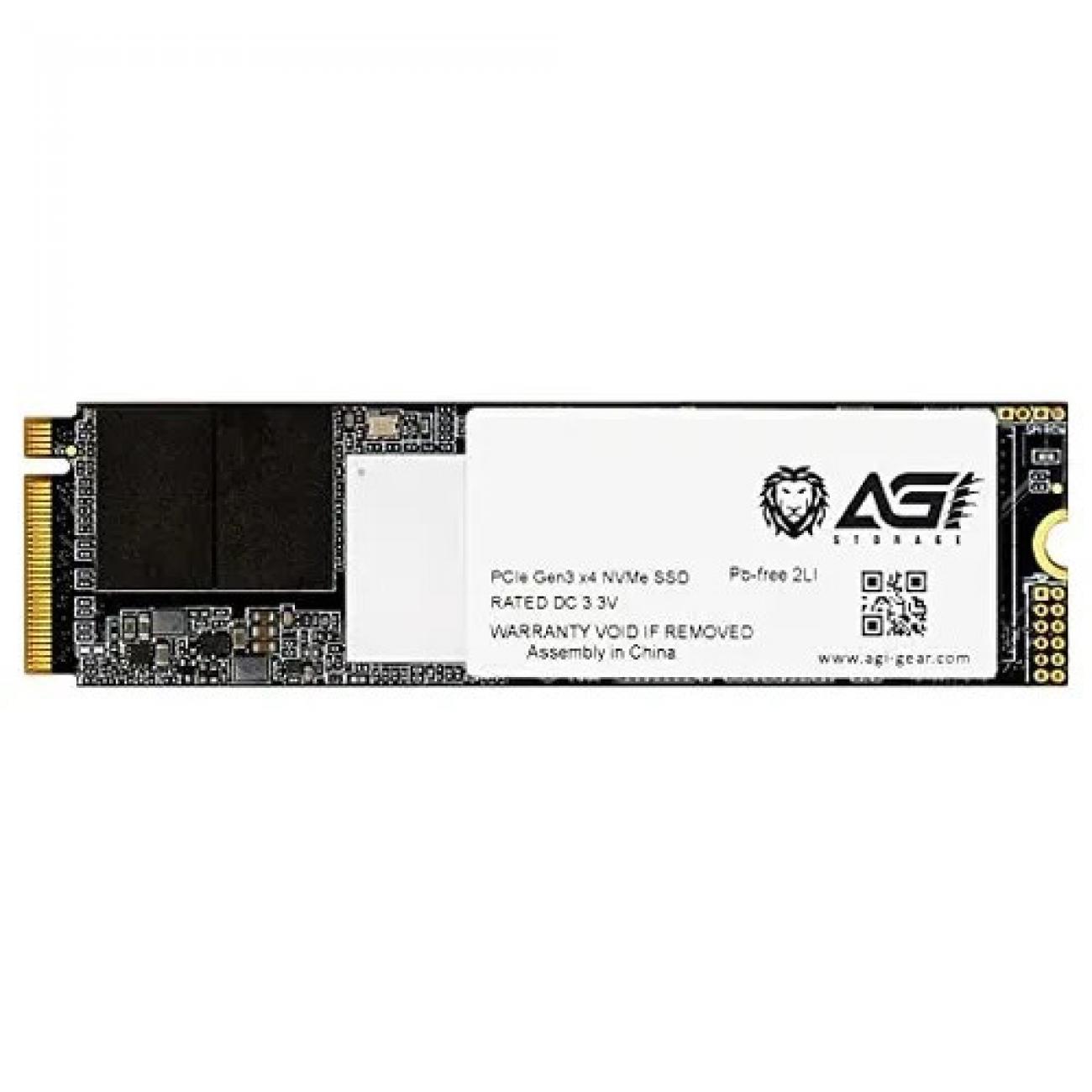 AGI SSD INTERNO AI298 512GB M.2 PCIE R/W 2350/1470 QLC GEN 3X4 AGI TECHNOLOGY