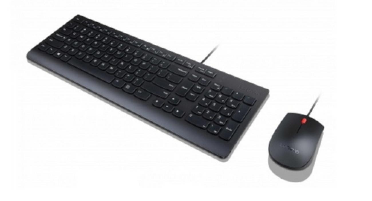 LENOVO TASTIERA+MOUSE ESSENTIAL WIRED COMBO KEYBOARD + MOUSE LAYOUT ITALIANO LENOVO