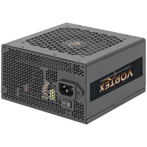 NOUA ALIMENTATORE VORTEX 750W ATX 80+ BRONZE PFC ATTIVO FAN 120MM TASTO ON/OFF