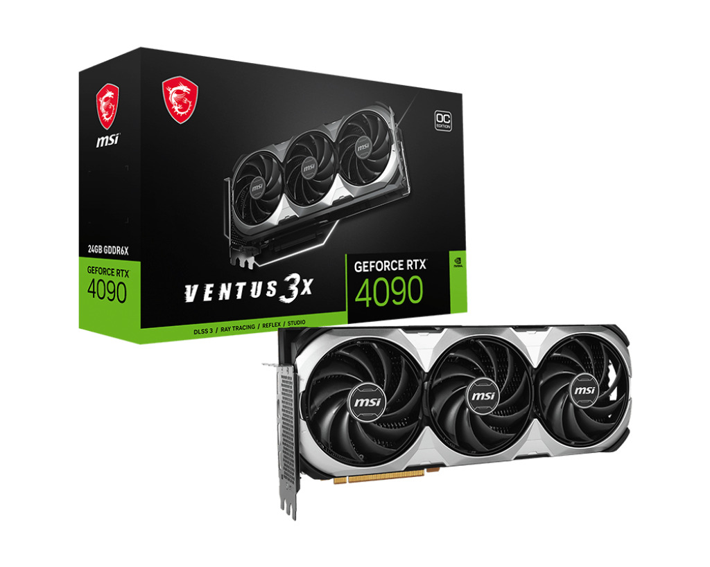 Scheda Video MSI GeForce RTX 4090 VENTUS 3X E OC 24G DLSS 3