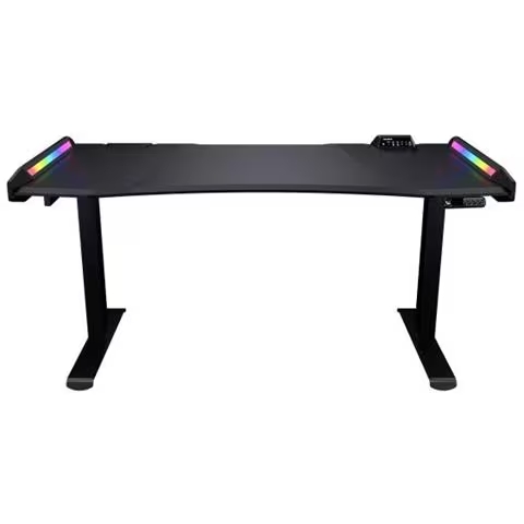 Cougar E-Mars Gaming Desk RGB, Regolazione Elettrica Altezza - Nero