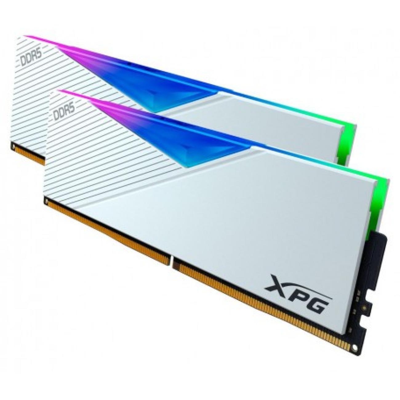ADATA RAM GAMING LANCER RGB 16GB DDR5 7200MHZ 1,4V WHITE ADATA