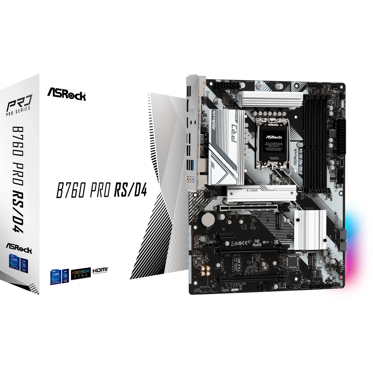 ASROCK MB B760, B760 PRO RS/D4, LGA1700, 4 DDR4 , ATX ASROCK