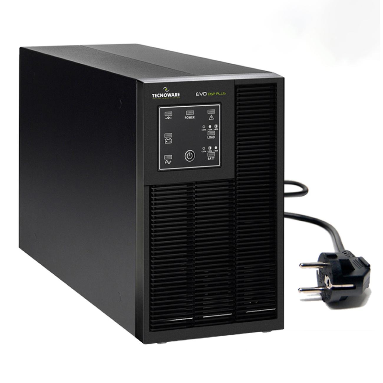 TECNOWARE UPS EVO DSP PLUS 800 PF 0,9 TOWER IEC TOGETHER ON