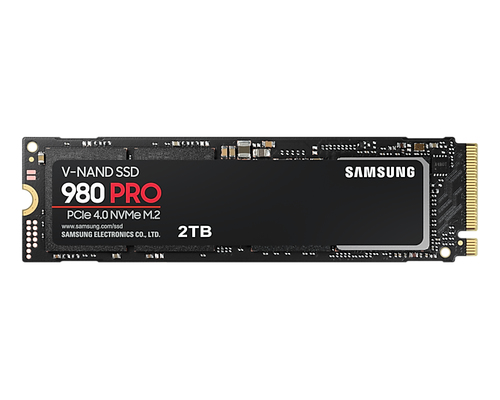 SAMSUNG SSD 980 PRO M.2 2280 PCIE 4.0X4 NVME 2TB 7000/5100 MBPS R/W SAMSUNG