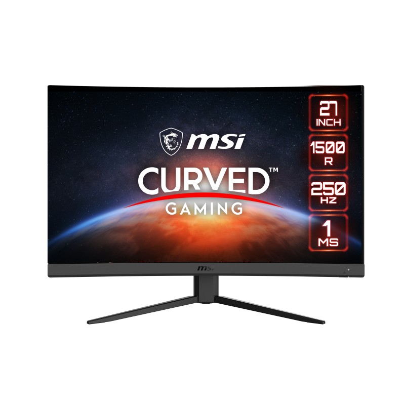 MSI MONITOR CURVO 27 LED VA 16:9 FHD, 1500R, 1MS 250hz, DP/HDMI MSI