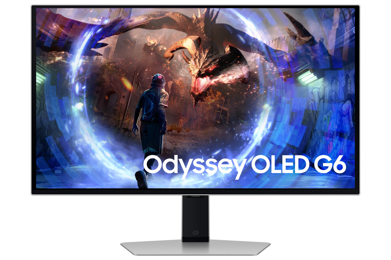 Samsung Odyssey OLED G6 G60SD Monitor 27" OLED 360Hz QHD 0.03ms Pivot Hub USB...