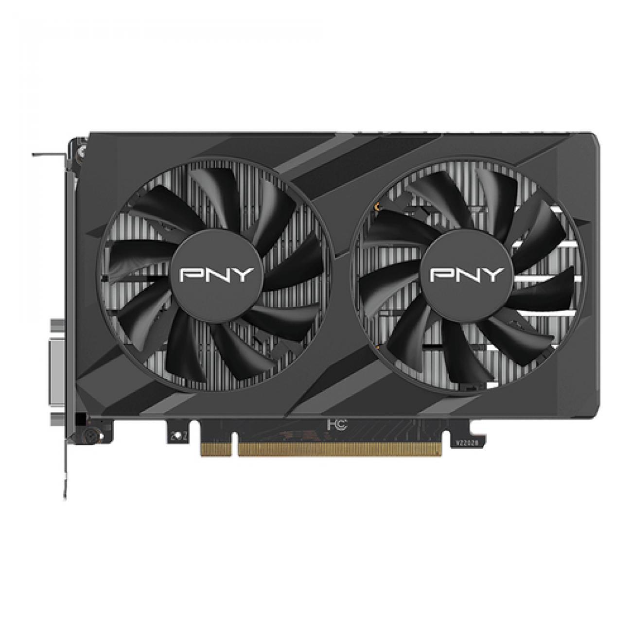 PNY VGA GEFORCE RTX 3050, RTX 3050 6GB VERTO, DUAL FAN, DLSS 3 PNY