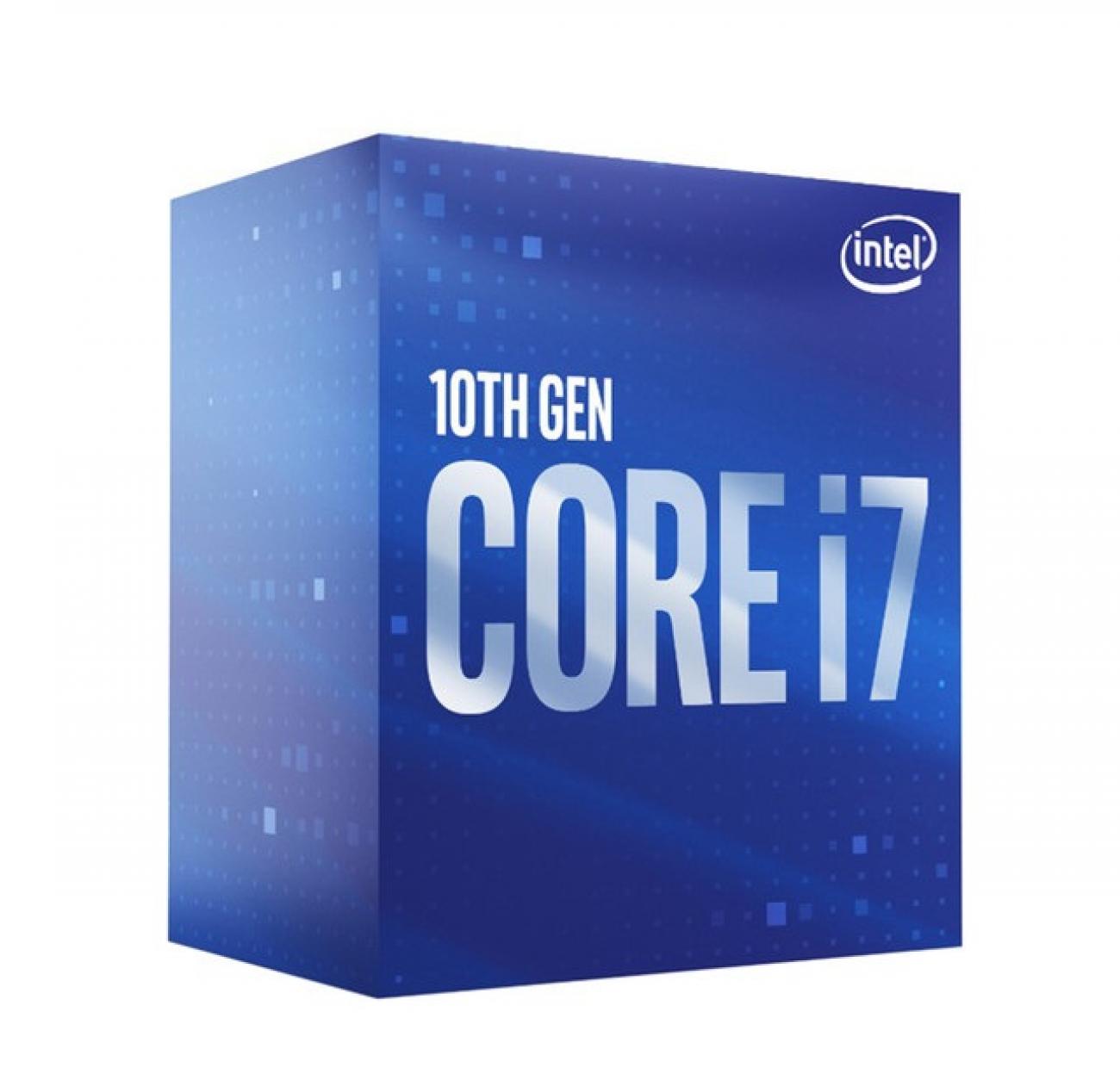 INTEL CPU 10TH GEN, I7-10700K, LGA1200, 3.80GHz 16MB CACHE BOX, COMET LAKE , NO FAN, GRAPHICS