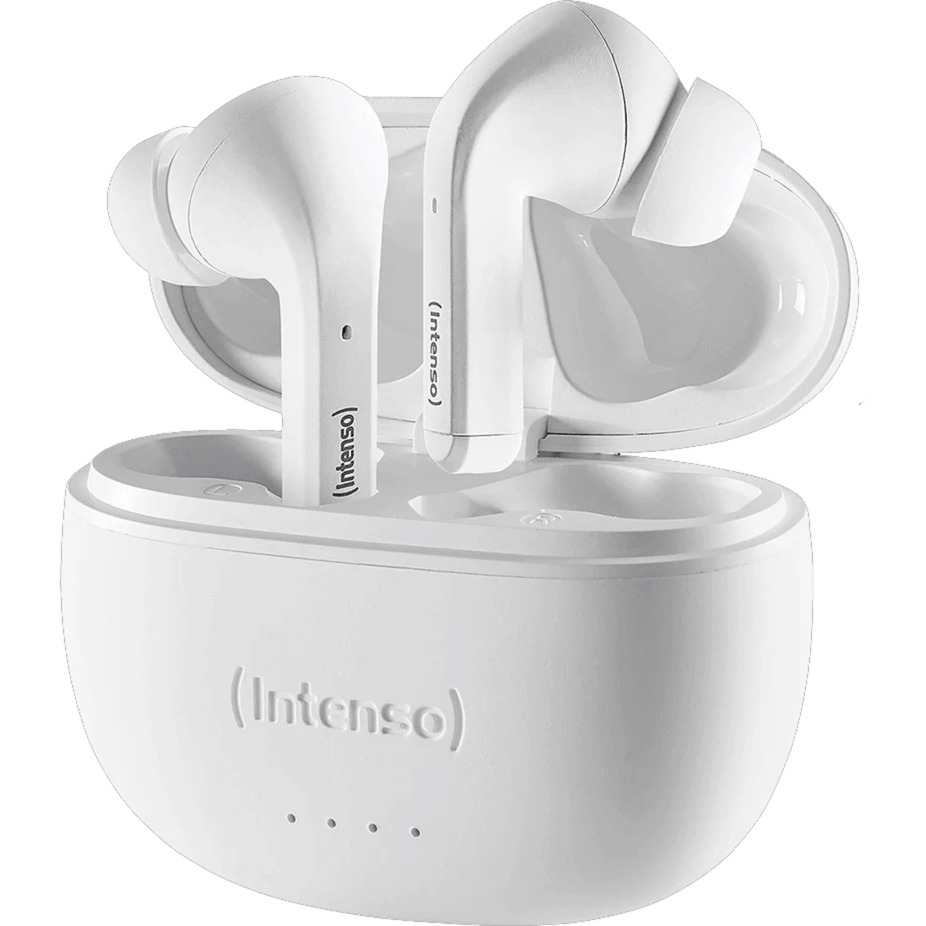 INTENSO AURICOLARI IN EAR BLUETOOTH, ANC, BIANCO