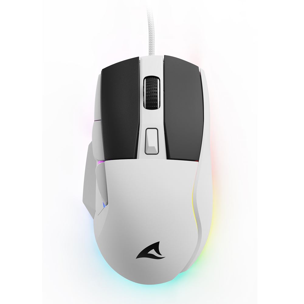 SHARKOON MOUSE SKILLER SGM35 BIANCO 6400 DPI SHARKOON