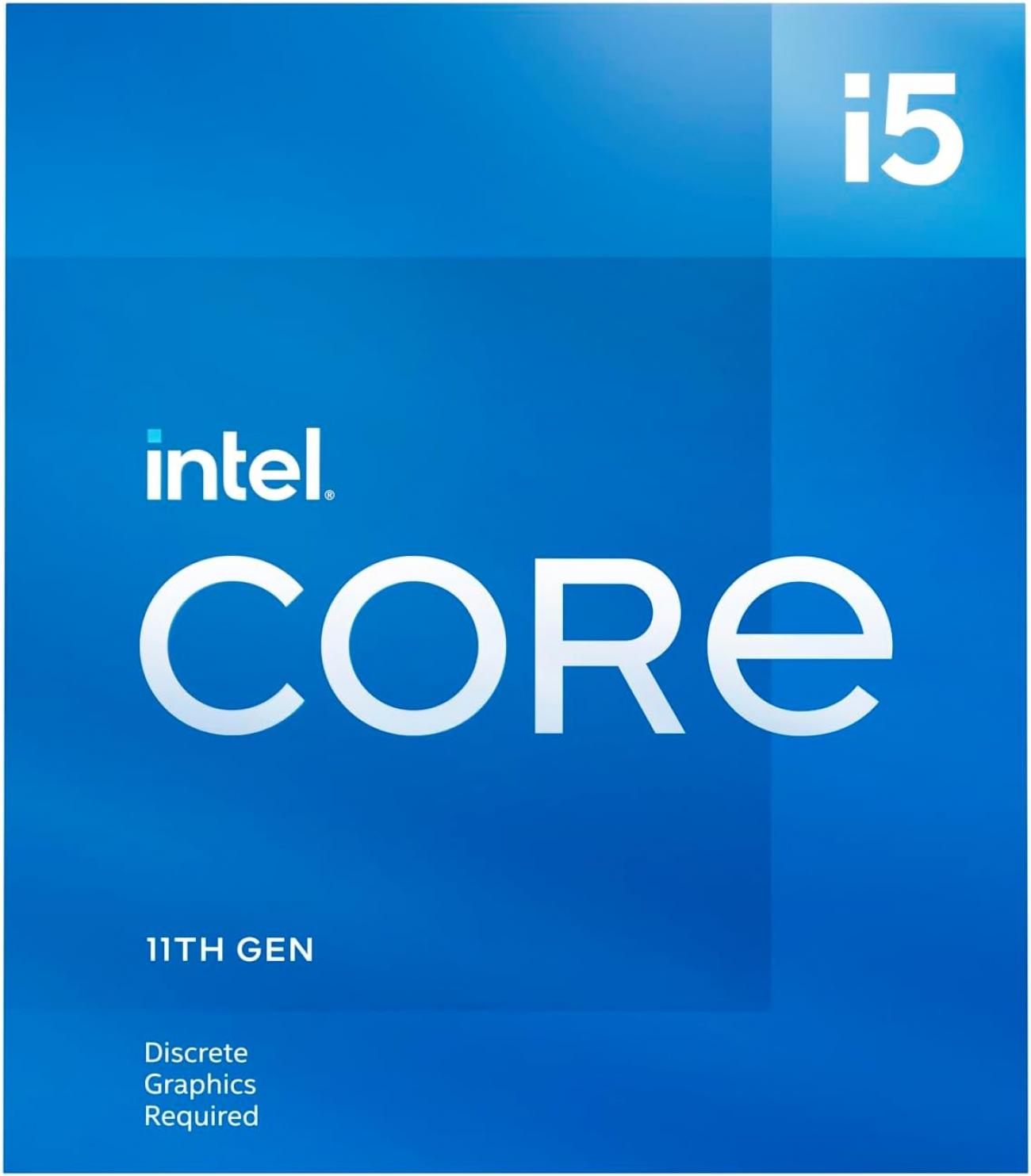 INTEL CPU 11TH GEN, I5-11400F, LGA 1200, 2.60Ghz 12MB CACHE BOXED, ROCKET LAKE INTEL